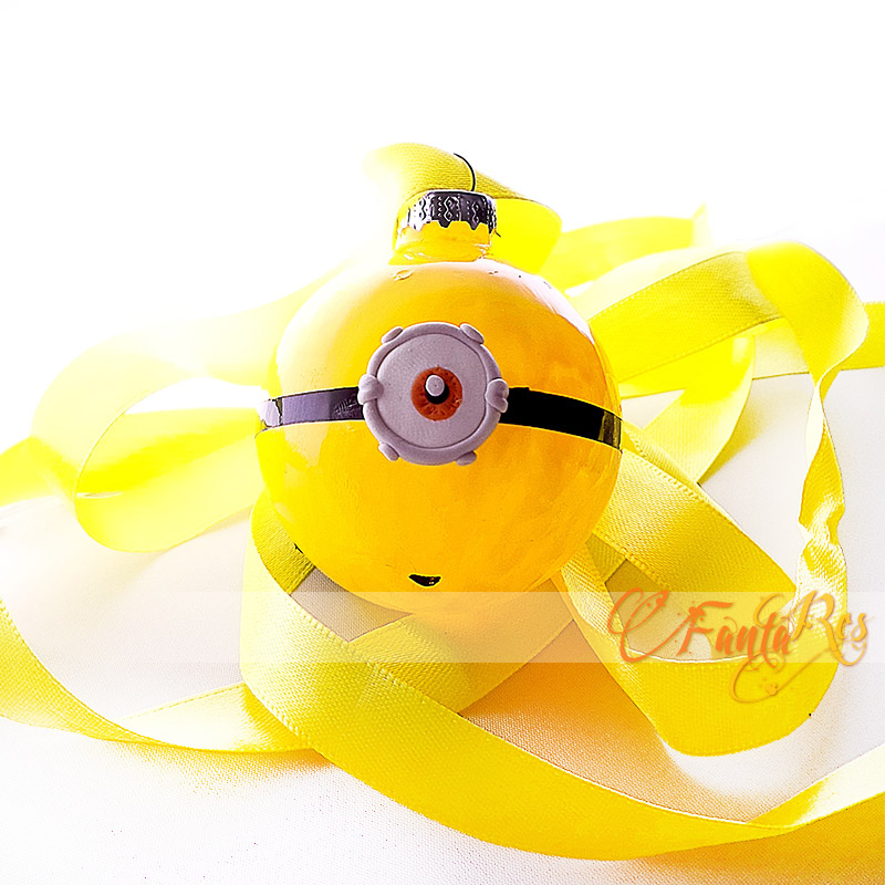 Immagini Minion Natalizi.Pallina Per Albero Di Natale Minion Stuart Colore Giallo Fantares Ebay