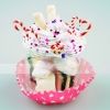 vasetto cupcake marshmallow - idea regalo san valentino - love love