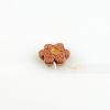 ciondolo biscottino a forma di fiore per bracciali o cellulare